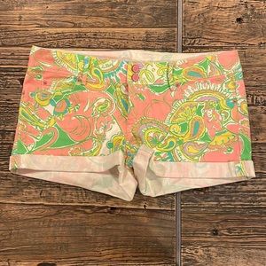 Lilly Pulitzer “Clifton Short” Size 12